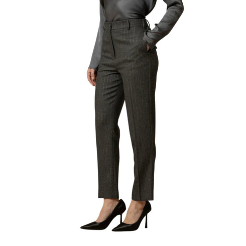 Kocca Pantaloni Pantalone Donna gessato riga in lurex 42 - Francavilla Moda